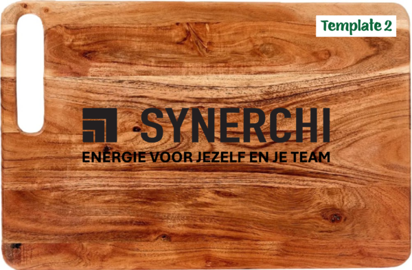 Company Cutting board with Logo Template 2