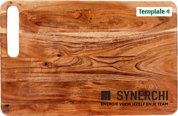 Company Cutting board with Logo Template 4