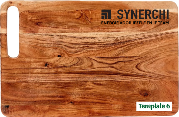 Company Cutting board with Logo Template 6