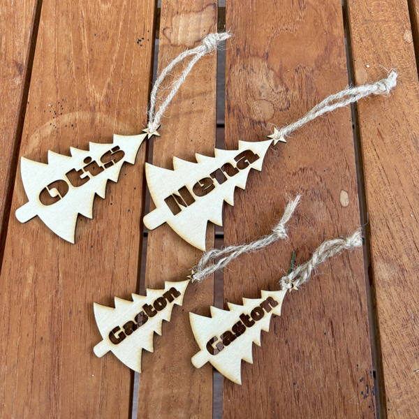 Gepersonaliseerde Mini Kerstboomhanger met Naam - Image 6